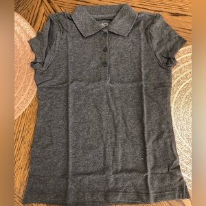 NWT Kids  size M (7/8) Dark Gray polo.